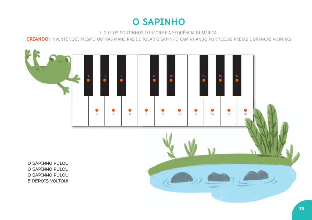 Livro Amigos do Piano Pré Leitura - Imagem 5