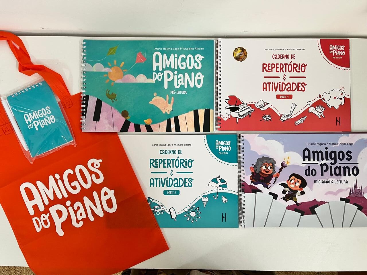 COLEÇÃO COMPLETA AMIGOS DO PIANO