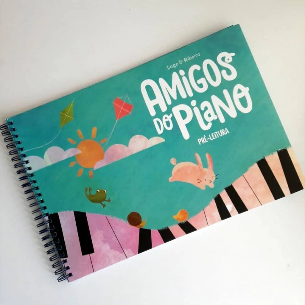 Capa do livro Amigos do Piano: Pré-leitura