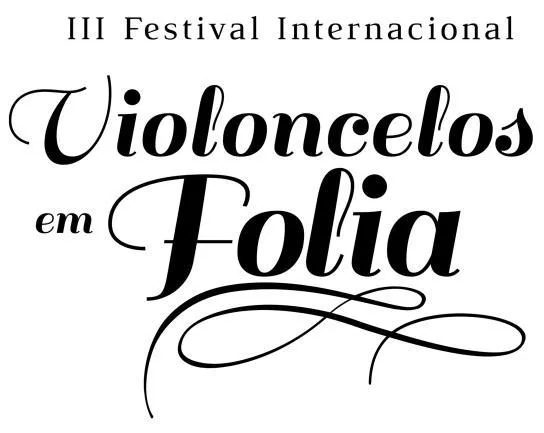 Logotipo do Festival Internacional Violoncelos em Folia